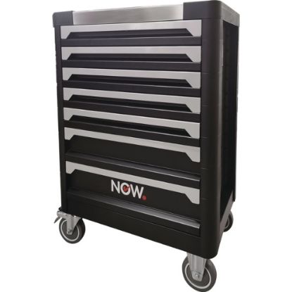 Slika VOZIČEK DELAVNIŠKI S SEDMIMI PREDALI in 173-delno garnituro orodja 683x460x853mm