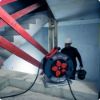 Električni podaljšek s kabelskim bobnom, 5 zaščitenih vtičnic