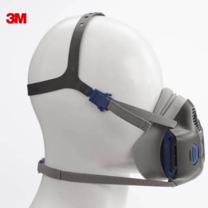 Slika Polobrazna maska z ventilom 3M Secure Click, HF-802SD