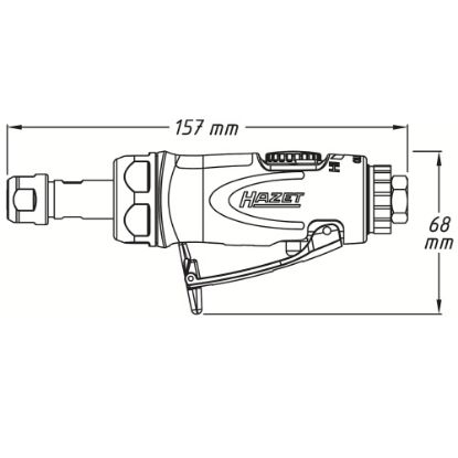 Slika Stabschleifer HAZET, 9032N-1