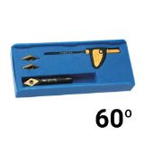 Slika SET ZA GRAVIRANJE VPETJE D6,0mm 60° (DRŽALO 00-99619-V060-03K-32 + 3xPL.V06006T1