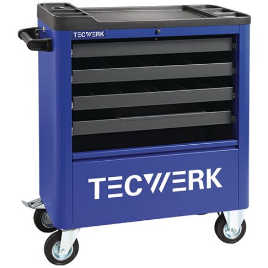 VOZIČEK ORODNI 855x400x895mm s 4 predali, nosilnost 300kg TECWERK