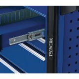 Slika VOZIČEK DELAVNIŠKI S ŠESTIMI PREDALI 745x475x950mm   