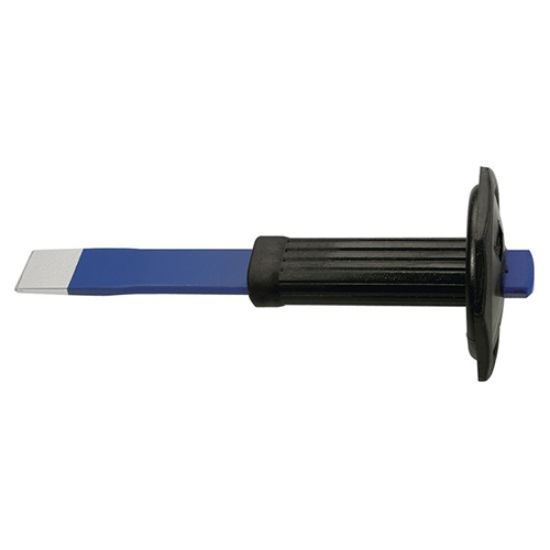 Slot cutting/flat chisel 26 x 7 mm with hand protection ,TECWERK