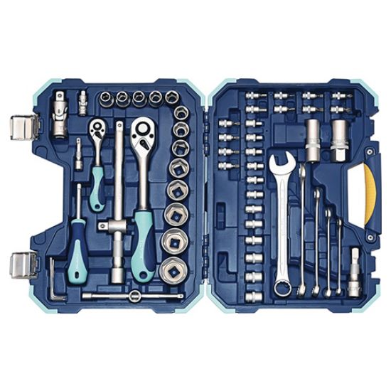 GARNITURA NASADNIH KLJUCEV 60-DELNA 1/4" IN 1/2" 20 IN 36 - ZOBNA RAGLJA - TECWE
