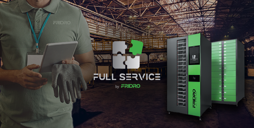 Full Service – avtomati za material in nadzor porabe
