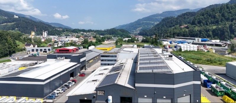 Panoramski pogled na industrijski kompleks Innoduler